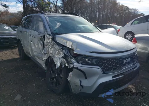 2022 Kia Sorento X-Line S z USA, uszkodzony, nr VIN 5XYRLDLC3NG082366